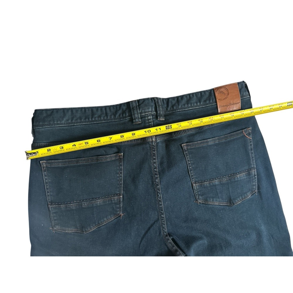 Tommy Bahama Jeans Mens 38x30 Blue Dark Wash Denim Straight Leg - Picture 8 of 8
